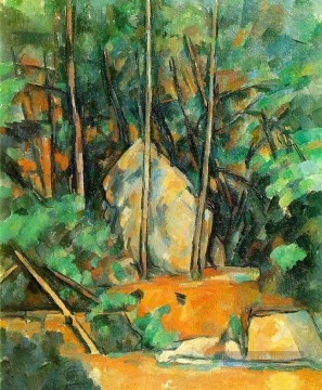 Dans le parc du château noir paysages de Paul Cézanne Peinture à l'huile